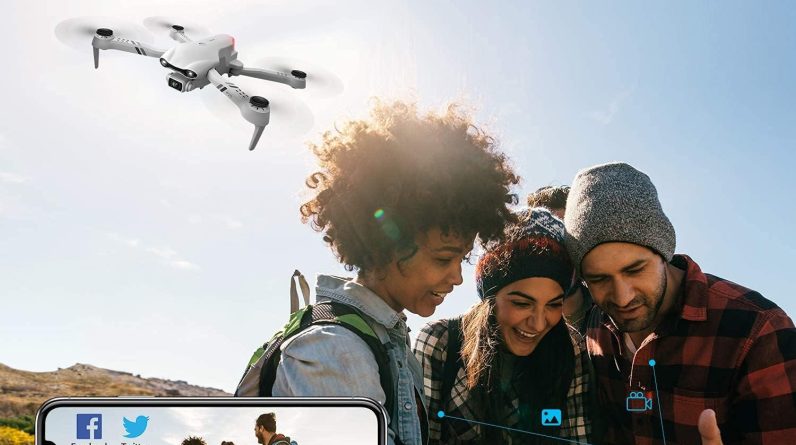 droneeye 4df10 drone with 1080p camera for adultsfoldable rc quadcopter with wifi fpv live video for kids beginnerstraje