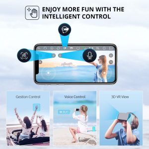 droneeye 4dv13 drone for kids adults with 1080p hd fpv camera foldable mini rc quadcopter with waypoint functionsheadles
