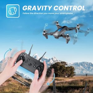 deerc d10 drone with camera 2k hd fpv live video 2 batteries and carrying case rc quadcopter helicopter for kids and adu 1