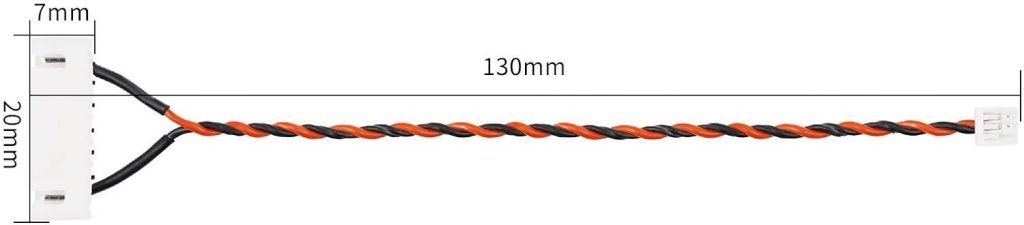 INLIMA Drone Accessories for Naked GoPro Hero 8 Camera Power Cable Cinematic for DIY RC FPV Racing Freestyle Replacement Accessories Parts Replaceable Accessories INLIMA Drone Accessories for Naked GoPro Hero 8 Camera Power Cable Cinematic for DIY RC FPV Racing Freestyle Replacement Accessories Parts Replaceable Accessories