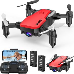 x300c mini drone with camera 720p hd fpv rc quadcopter foldable altitude hold 3d flip headless mode gravity control and