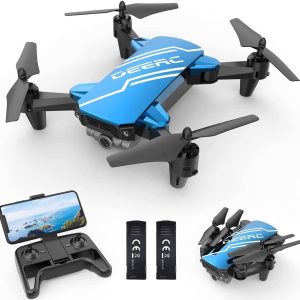 deerc d20 mini drone with camera for kids remote control toys gifts for boys girls with voice control gestures selfie al