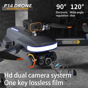 drone hd aerial quadcopter 540 obstacle avoidance 24g wifi fpv drone with 4k camera suitable for adult use rc quadcopter 1