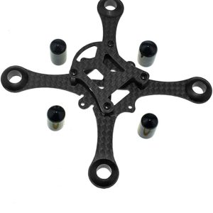 feichao hollow cup 100mm wheelbase rack brushed mini quadcopter frame kit carbon fiber for indoor 50 65mm paddle fpv rac