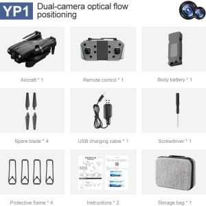 wltoys yp1 quadcopter quadcopter drone 4k hd camera four sided obstacle avoidance air pressure fixed height professional 1