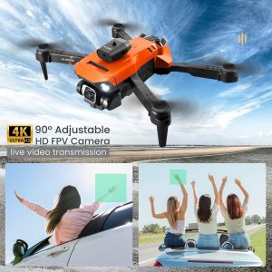 foldable fpv drone with 4k camera for adult beginners 14quadcopter rc mini drone uav wifi remote control drone toy with 1 1