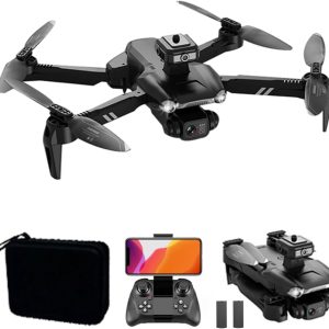 goolrc v28 drone with camera for adults 8k 5g wifi foldable fpv drone rc quadcopter with 360 obstacle avoidance auto ret