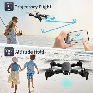 4dv12 mini drone with camera for adults kids1080p camera fpv foldable rc quadcopterdrone for beginnersaltitude hold head 1