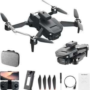 gbsell drone with 4k camera for adults rc quadcopter with auto return follow me brushless motor circle fly route fly alt